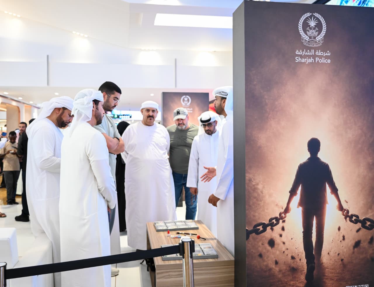 شرطة الشارقة تختتم فعاليات منصتها التوعوية بإقبال تجاوز 10,600 زائر